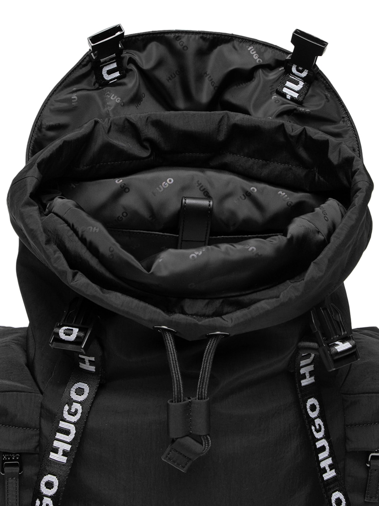 Mochila Masculina Luka Backpack Preto Hugo