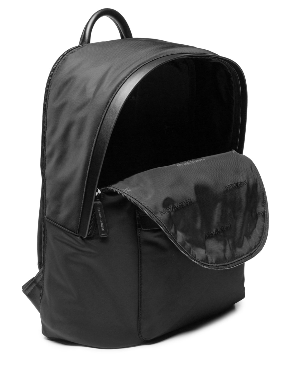 Mochila Masculina Nylon Backpack – Preto Emporio Armani