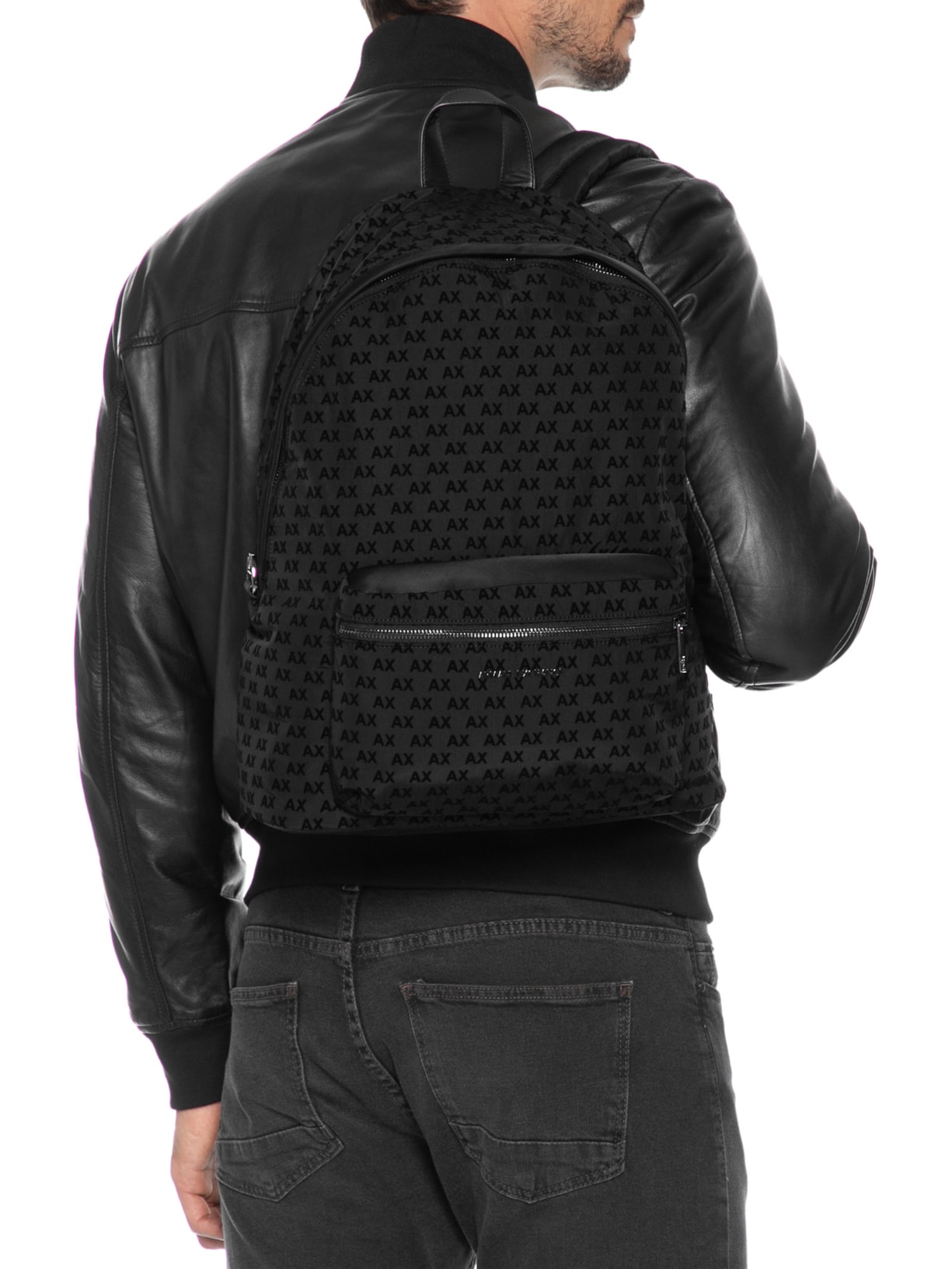 Mochila Masculina Pequena Preto Armani Exchange