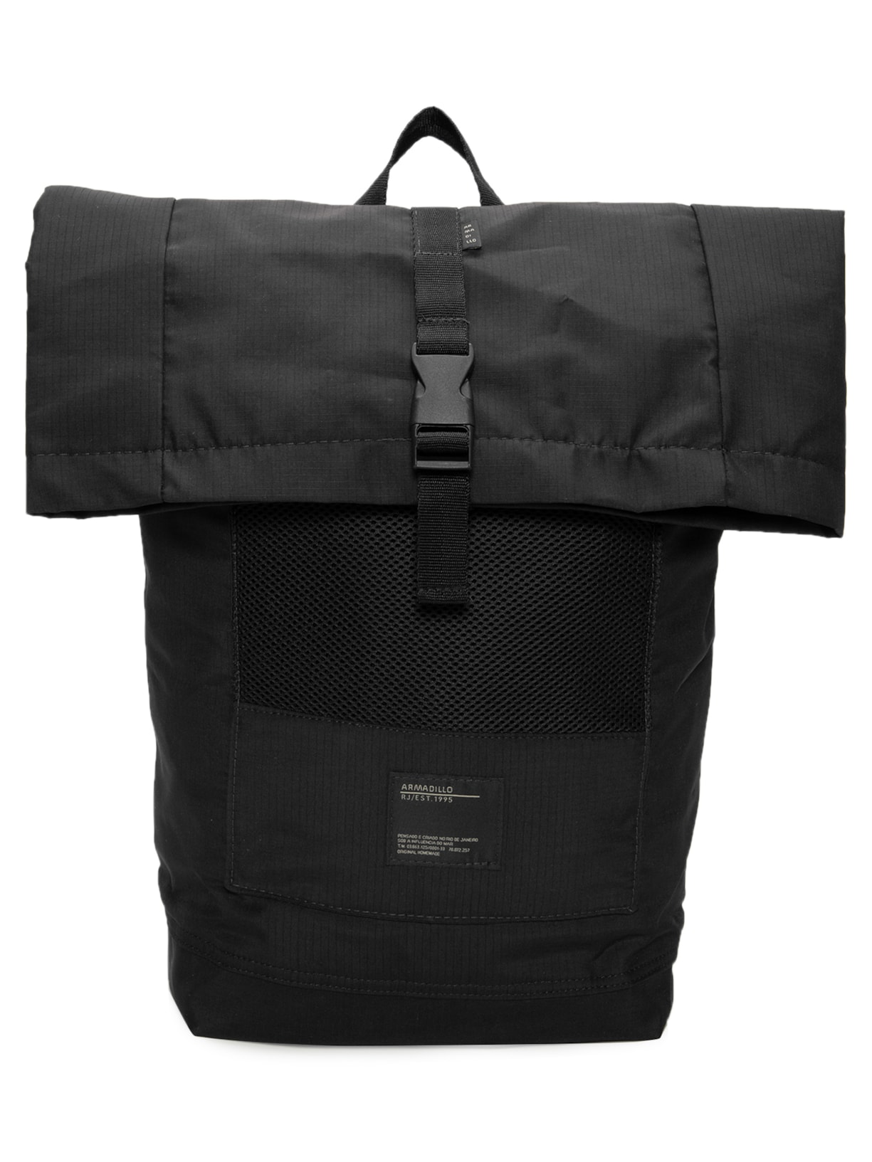 Mochila Masculina Rip Stop Travessia - Preto