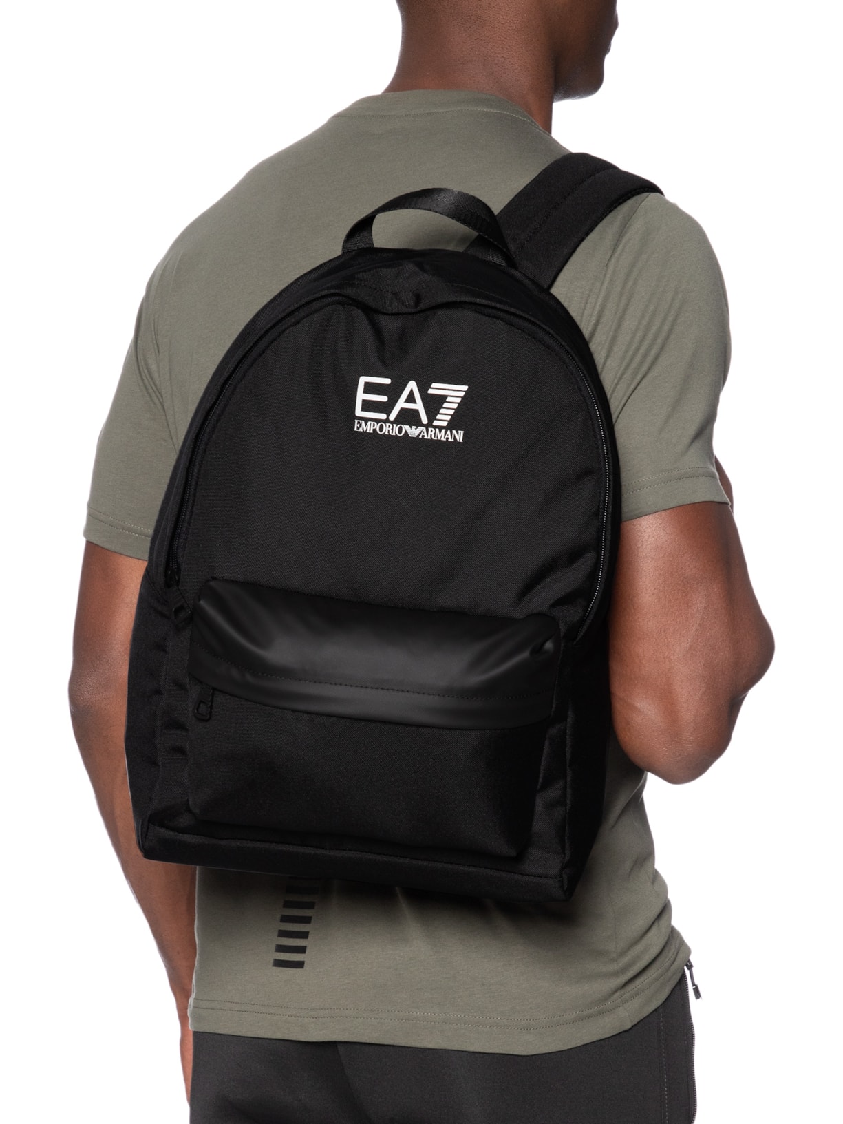 Mochila Masculina Train Core Preto Ea7 Emporio Armani