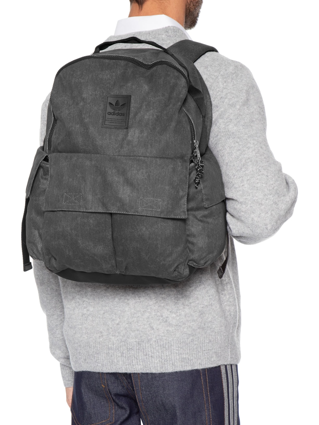 Mochila Masculina Washed Preto Adidas Originals
