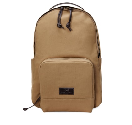 Mochila Masculino Leather Canvas Medium - Bege