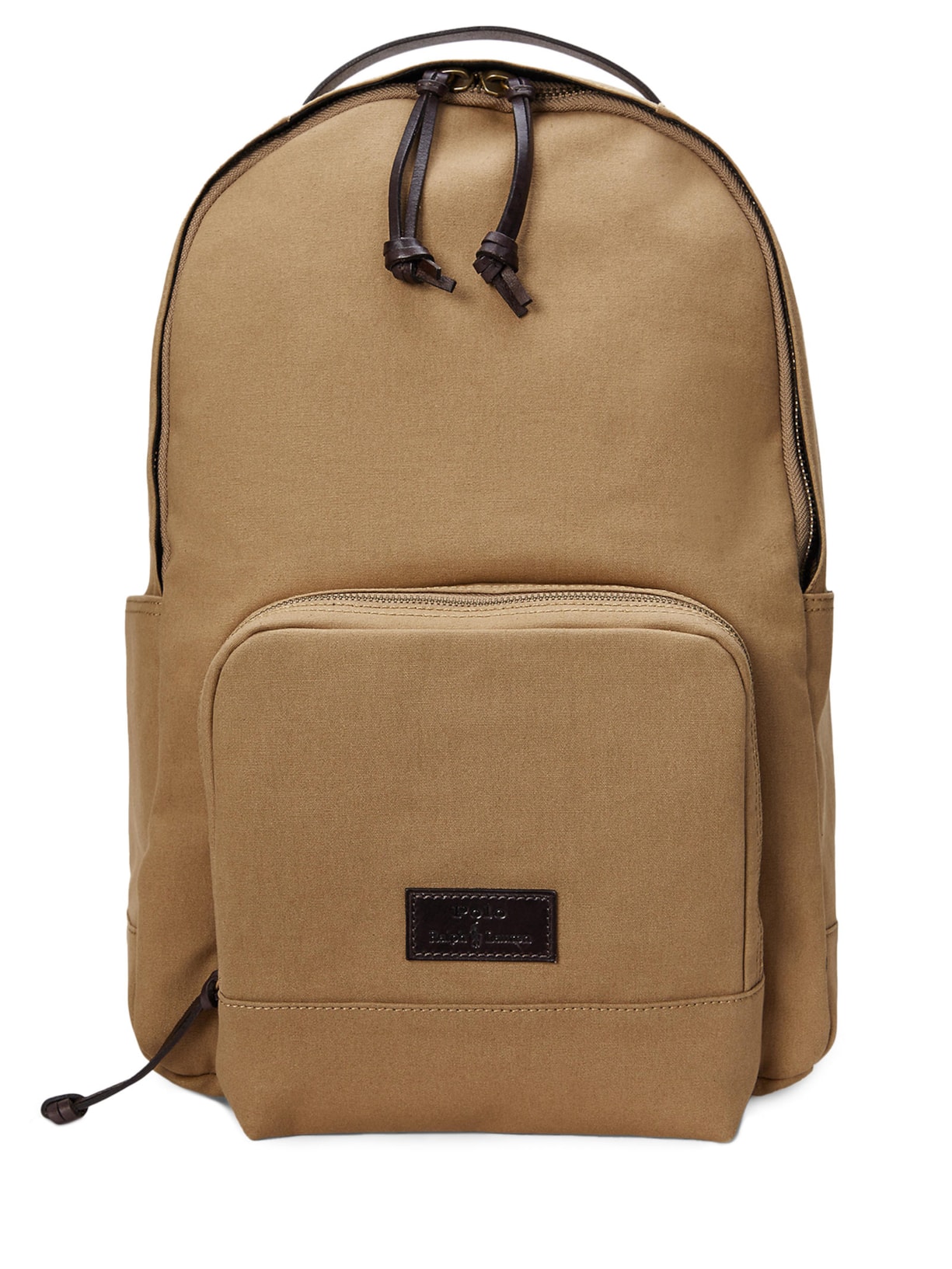 Mochila Masculino Leather Canvas Medium - Bege
