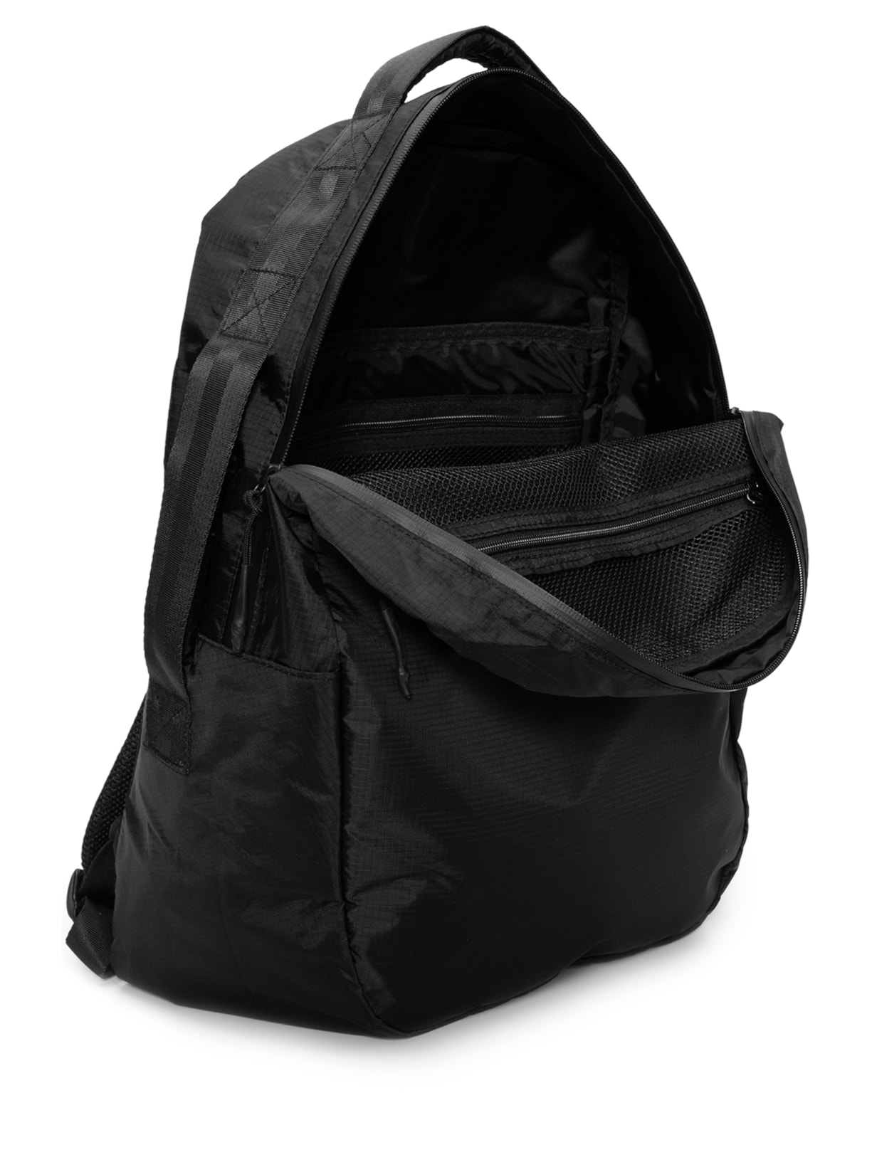 Mochila Média Masculina Nylon Super Light Preto Osklen