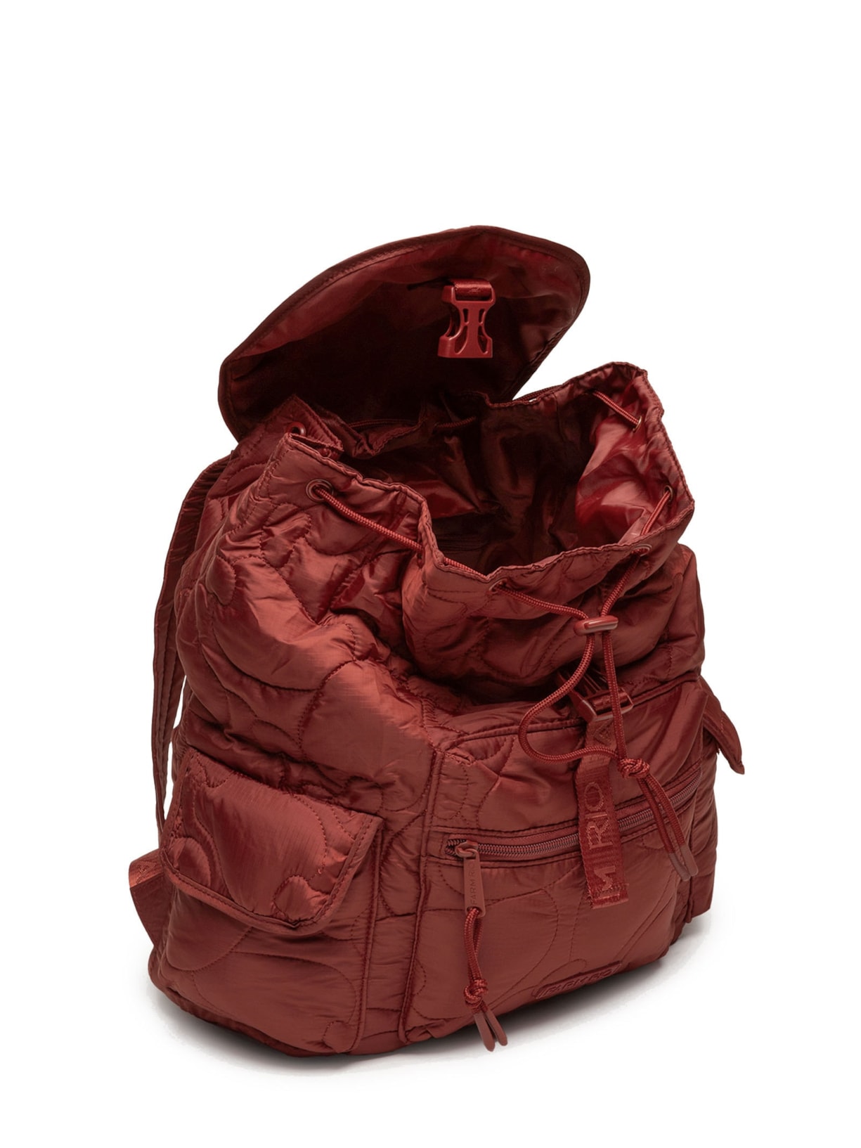 Mochila Pipoca Gráfico Tropi Puffer Vermelho Farm Etc