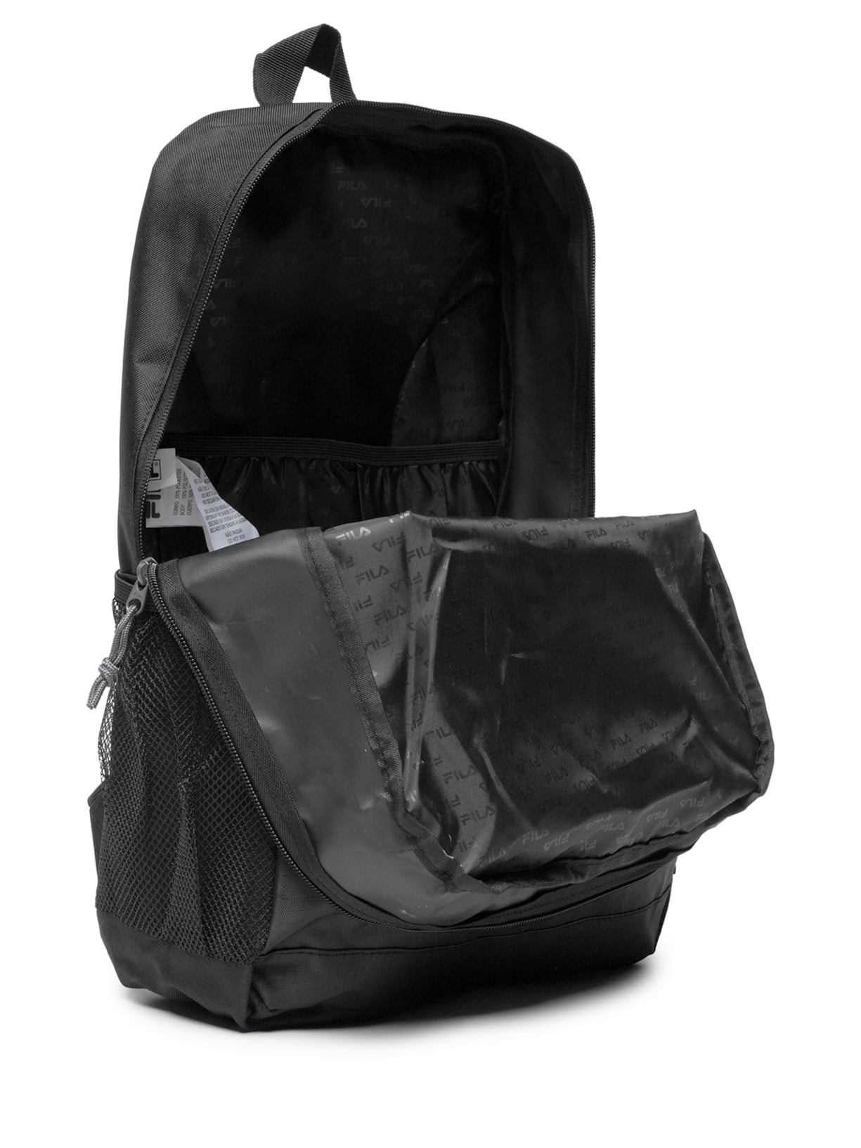 Mochila Unisex Basic Outline  Preto Fila