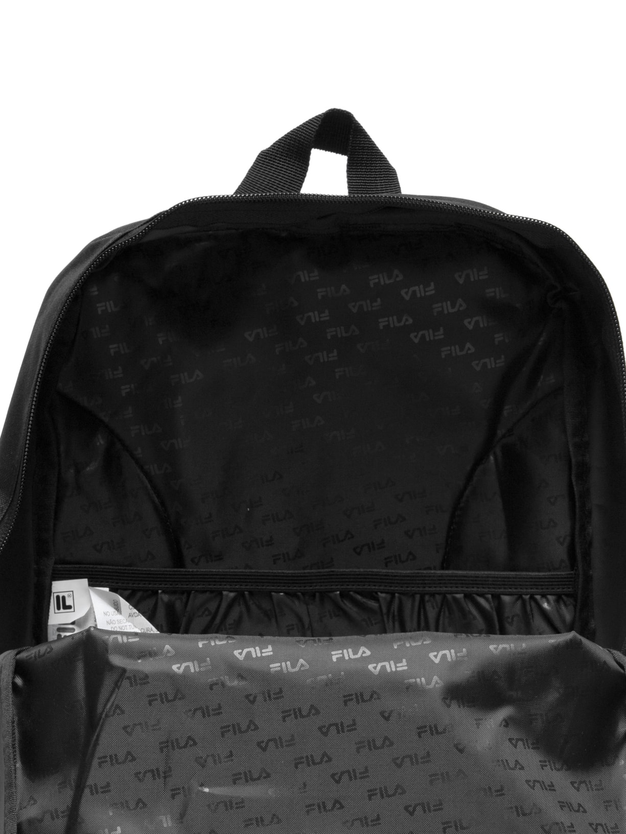 Mochila Unisex Basic Outline  Preto Fila
