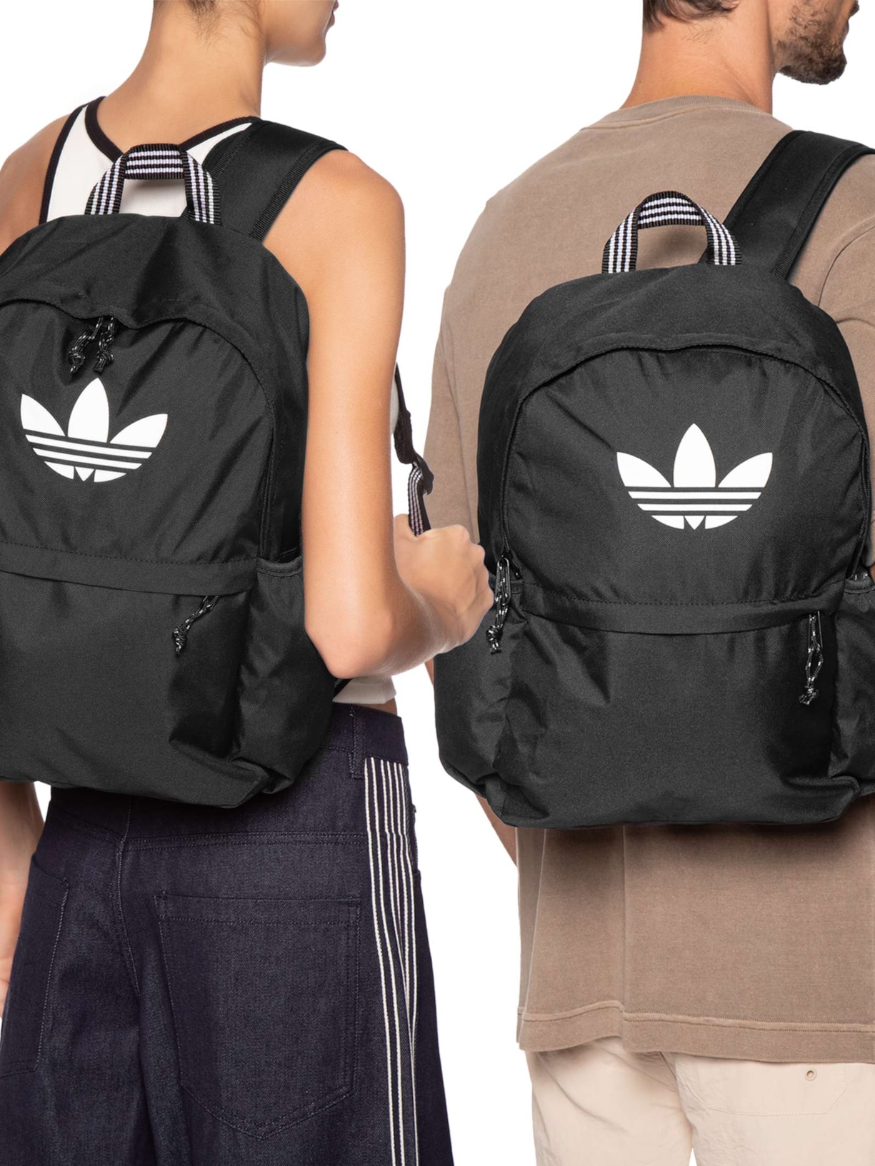 Mochila Unissex Adicolor Com Estojo Preto Adidas Originals