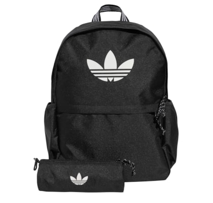 Mochila Unissex Adicolor Com Estojo - Preto