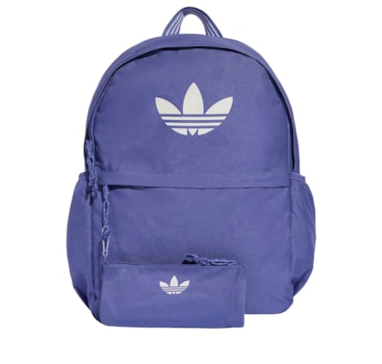 Mochila Unissex Adicolor Com Estojo - Roxo