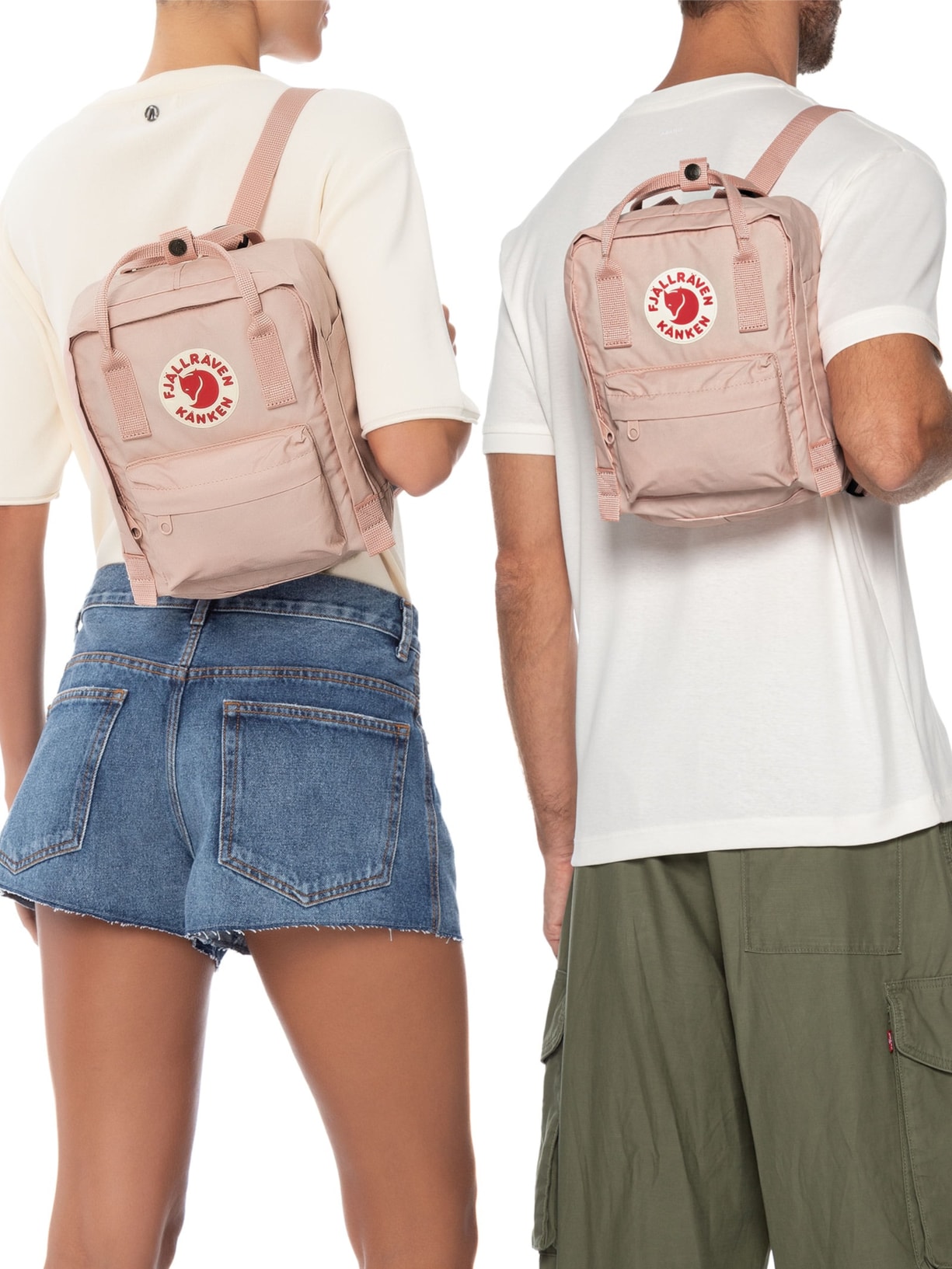 Mochila Unissex Adulto Kånken Mini Rosa Fjällräven