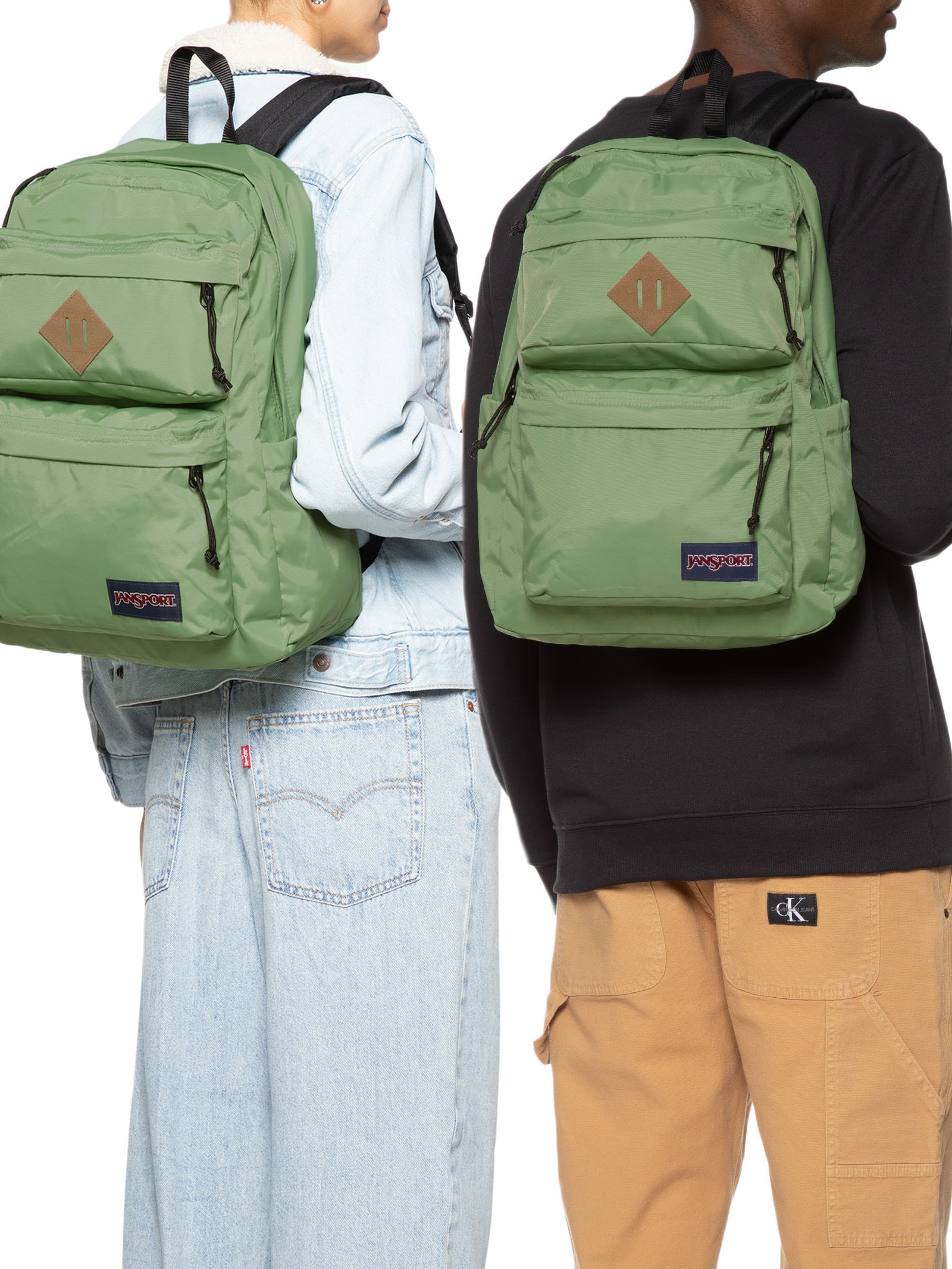 Mochila Unissex Double Break - Jansport - Verde