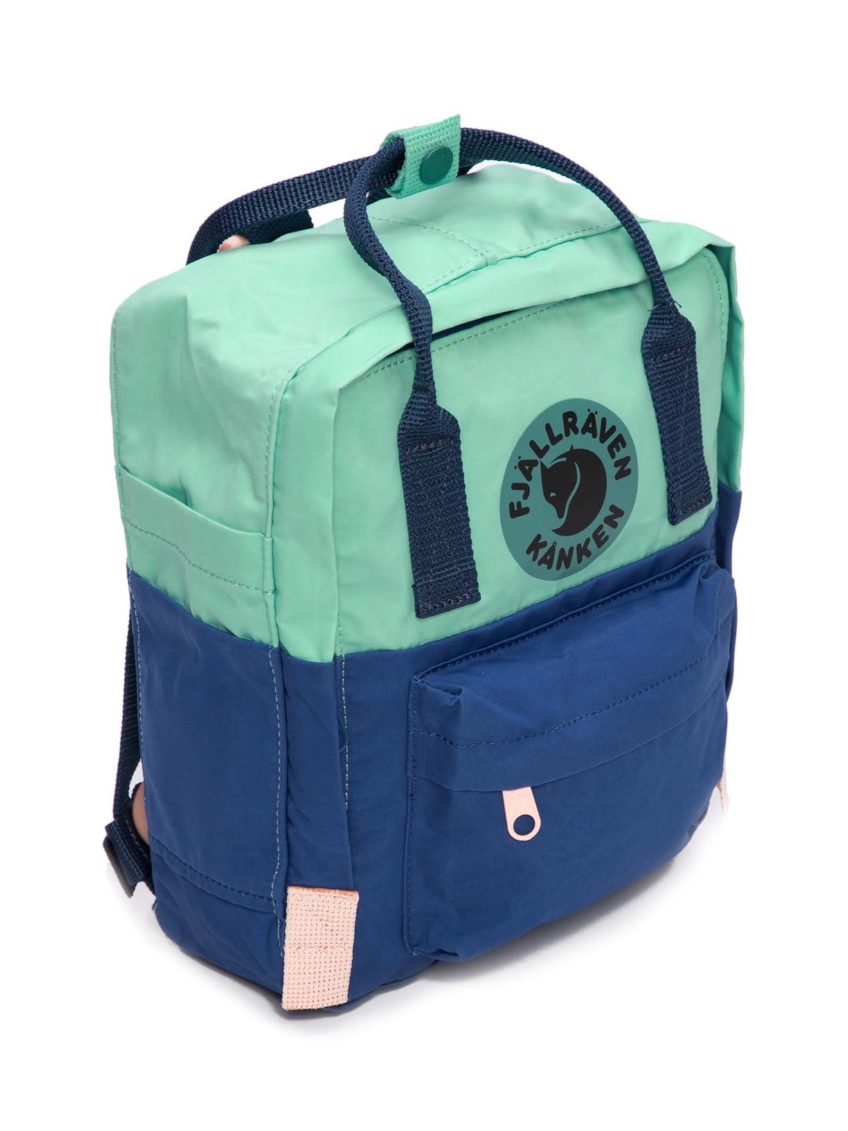 Mochila Unissex Kånken Art Mini Azul Fjällräven