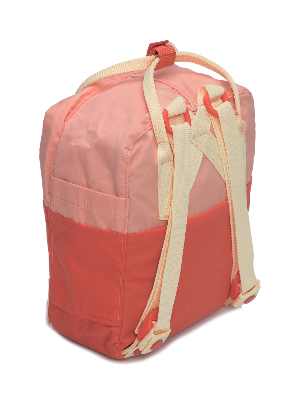 Mochila Unissex Kånken Art Mini Laranja Fjällräven