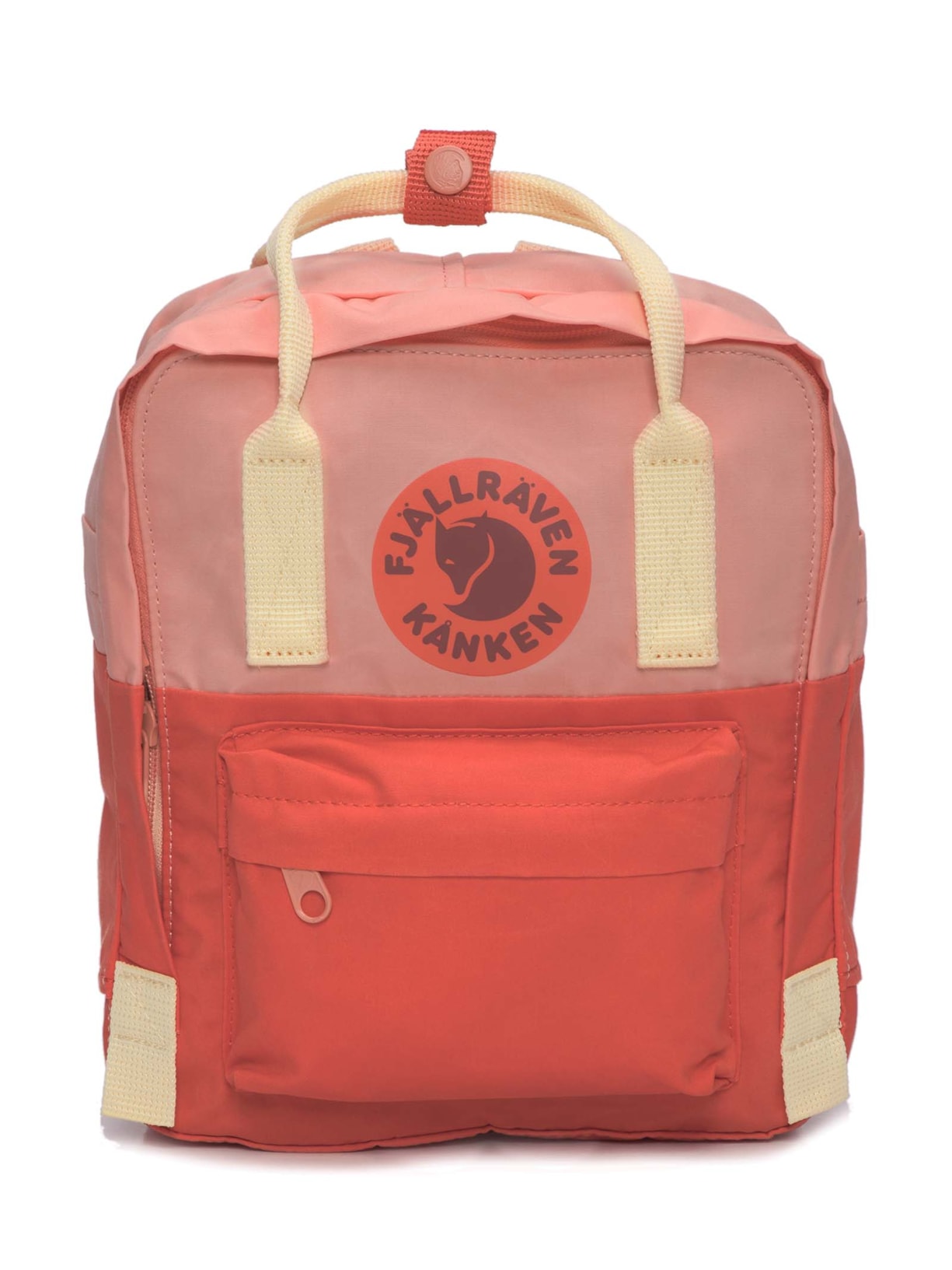 Mochila Unissex Kånken Art Mini Laranja Fjällräven