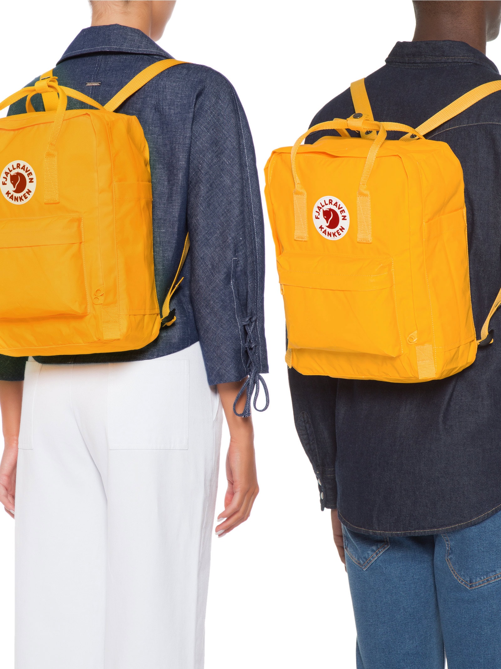 Fjällräven - Mochila Unissex Kånken Clássica - Amarelo