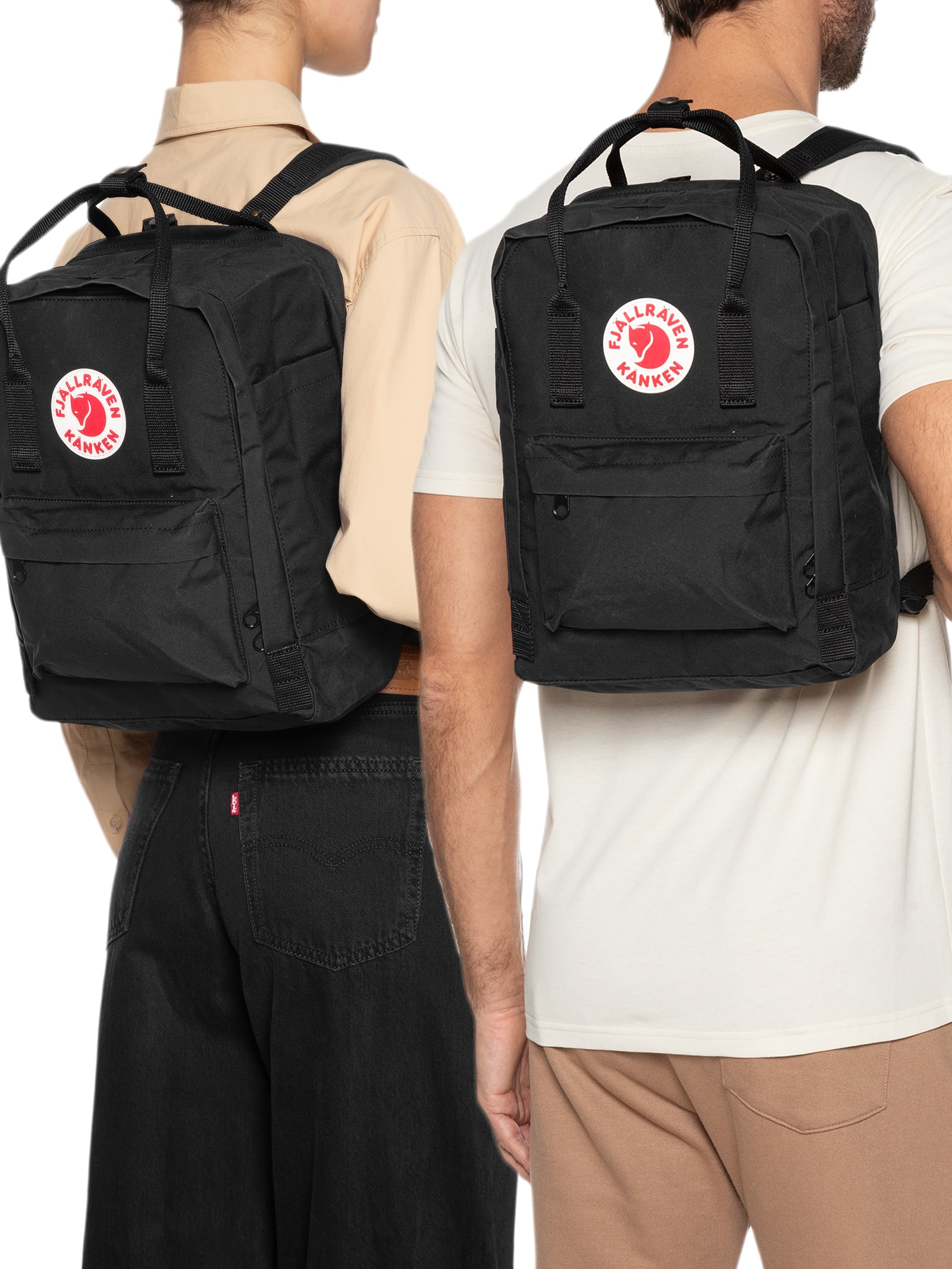 Fjällräven - Mochila Unissex Kånken Laptop 13 - Preto