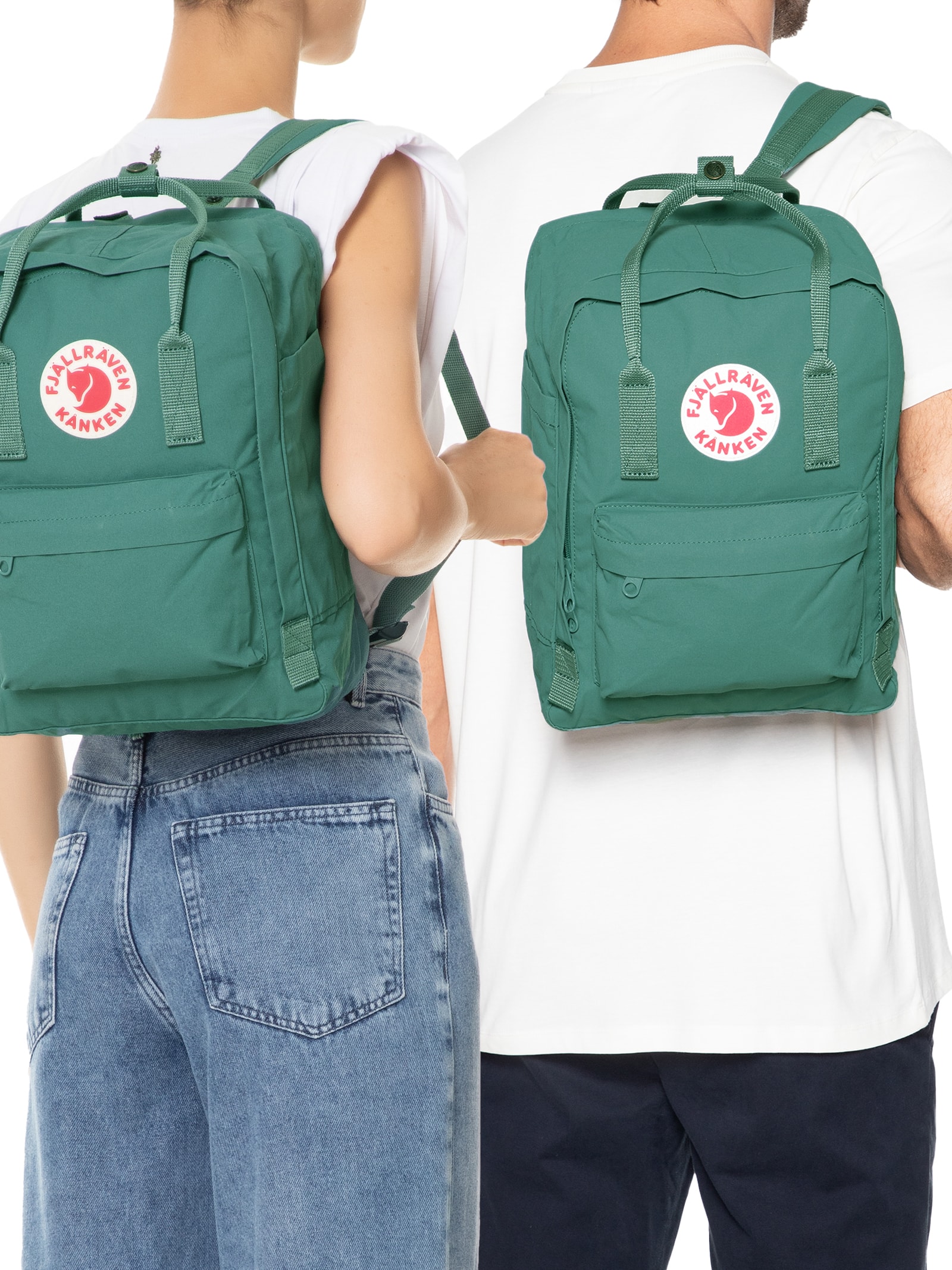 Fjällräven - Mochila Unissex Kånken Laptop 13 - Verde