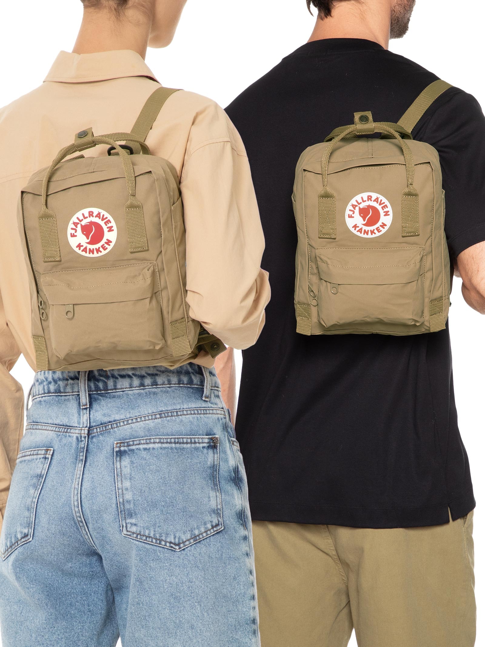 Fjällräven - Mochila Unissex Kanken Mini - Bege