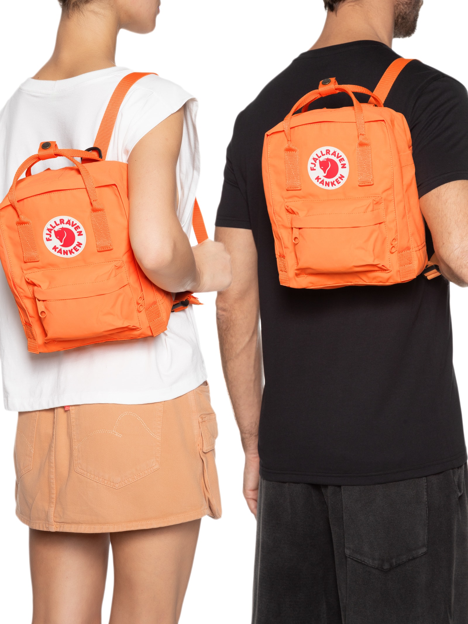 シュガリミット  2袋 Fjällräven - Mochila Unissex Kånken Mini - Laranja