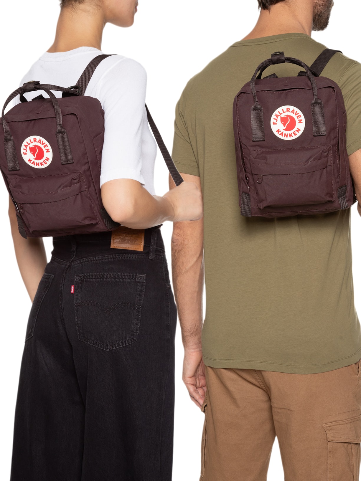 Fjällräven Mochila Unissex Kånken Mini Marrom