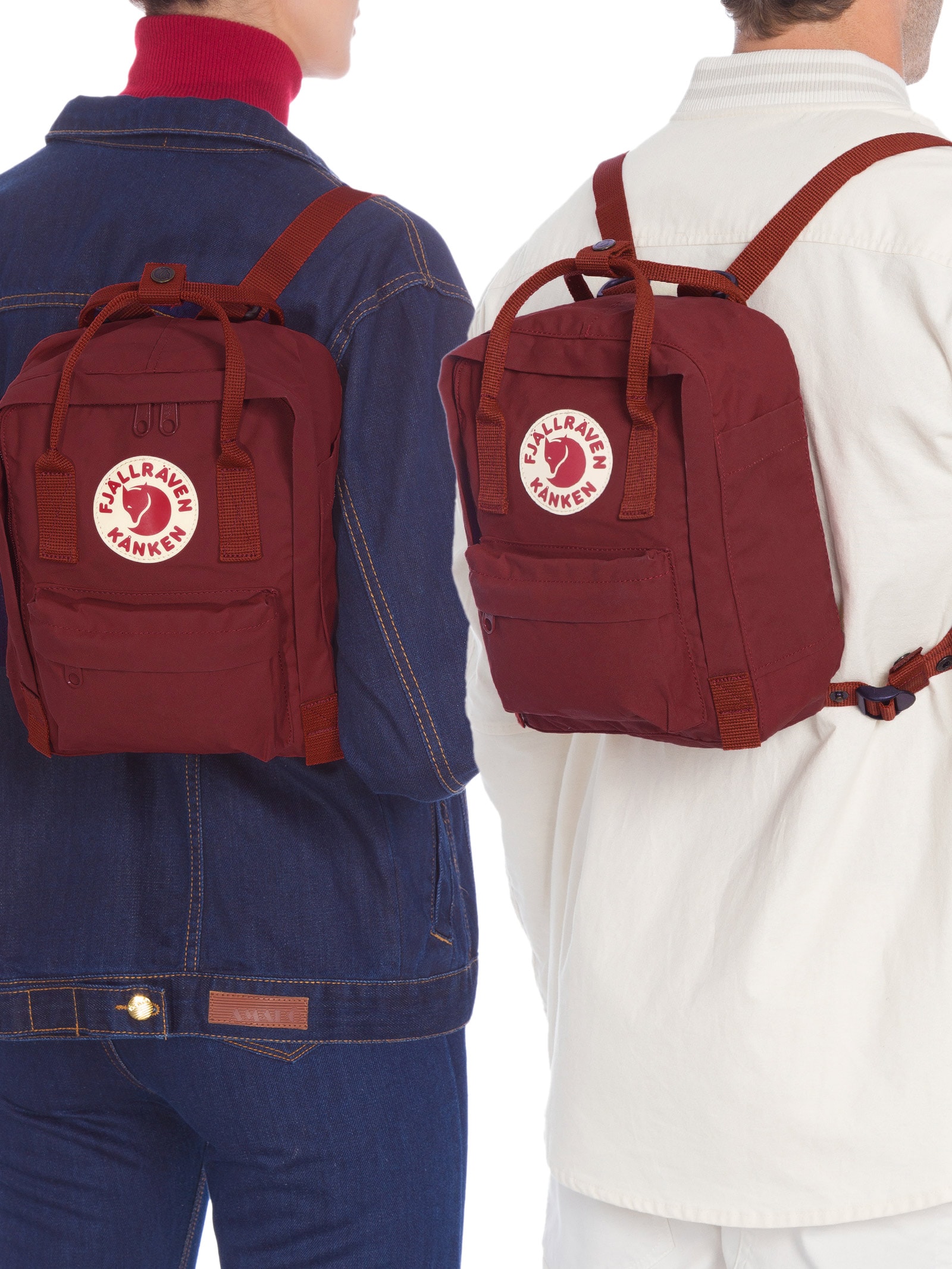 Fjällräven - Mochila Unissex Kånken Mini - Vinho