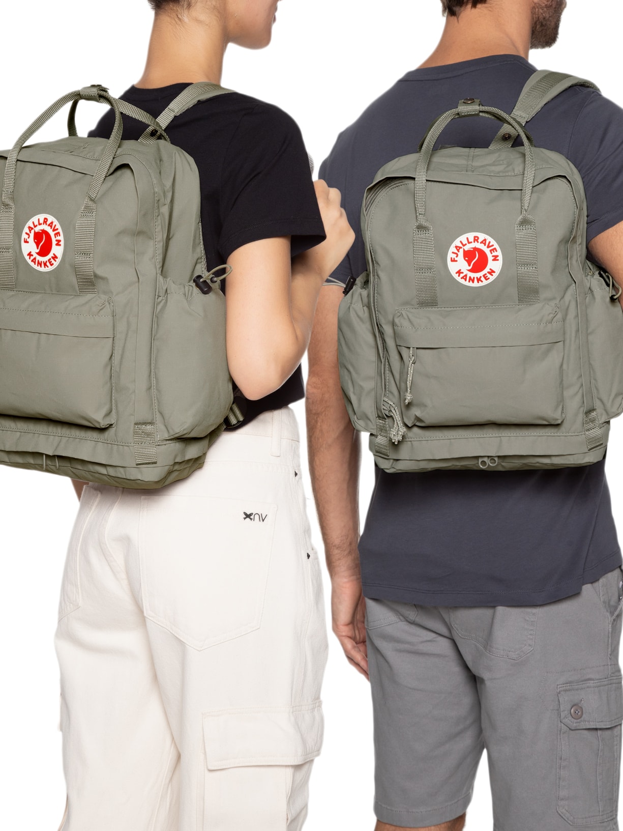 Mochila Unissex Kânken Outlong Cinza Fjällräven