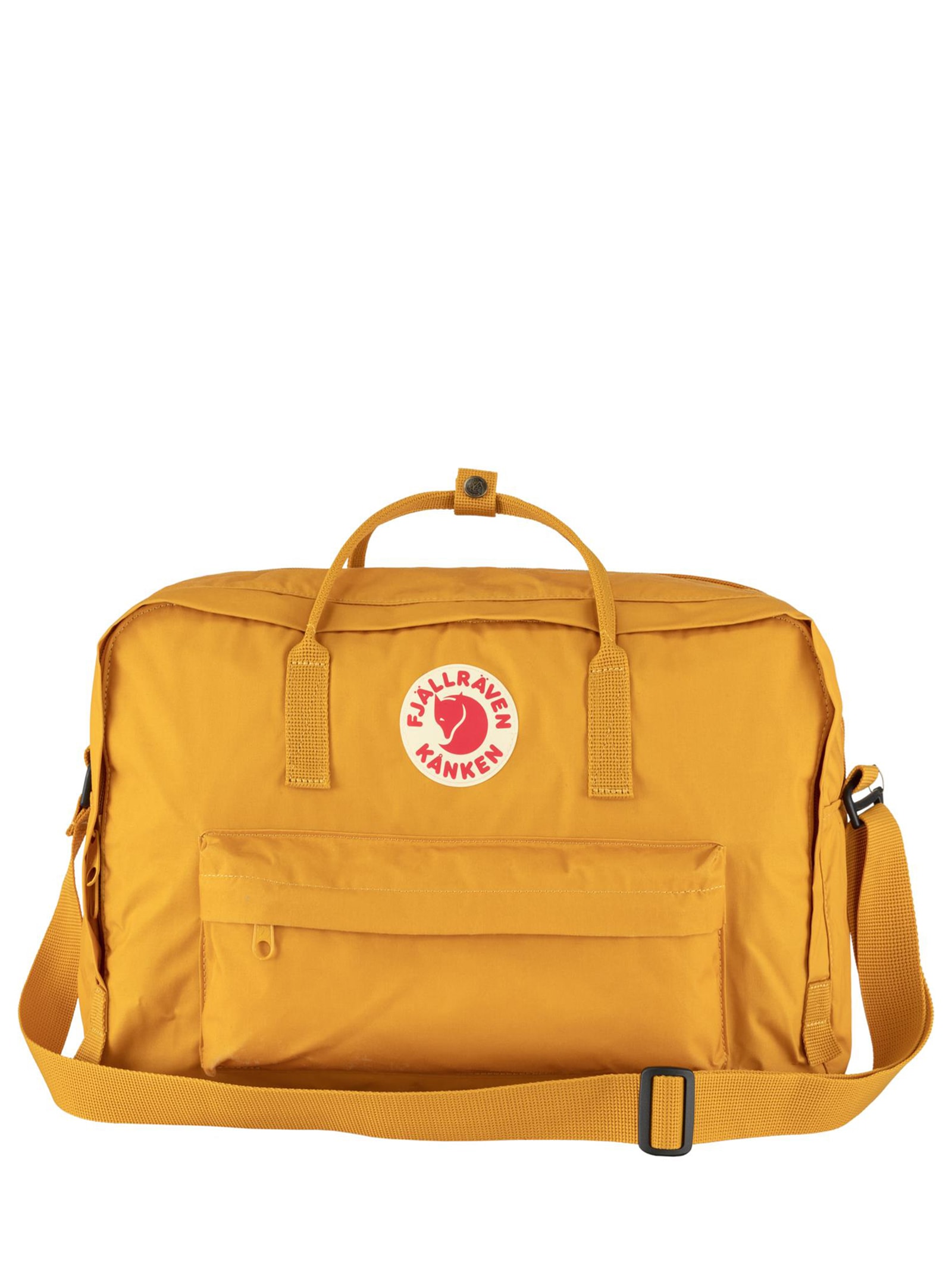 jun_ike Fjällraven - Mochila Unissex Kånken Weekender - Amarelo