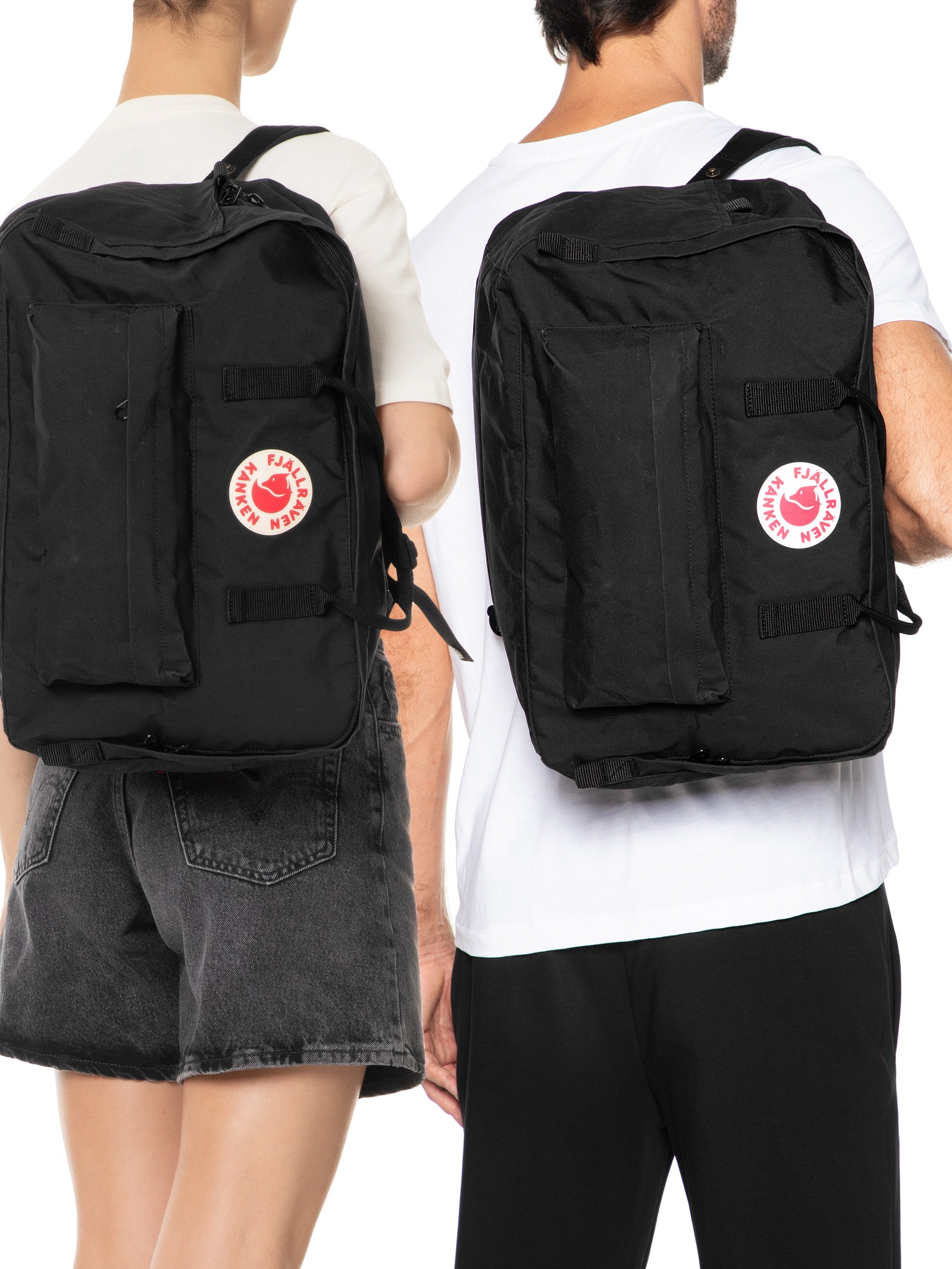 Fjällräven - Mochila Unissex Kånken Weekender - Preto