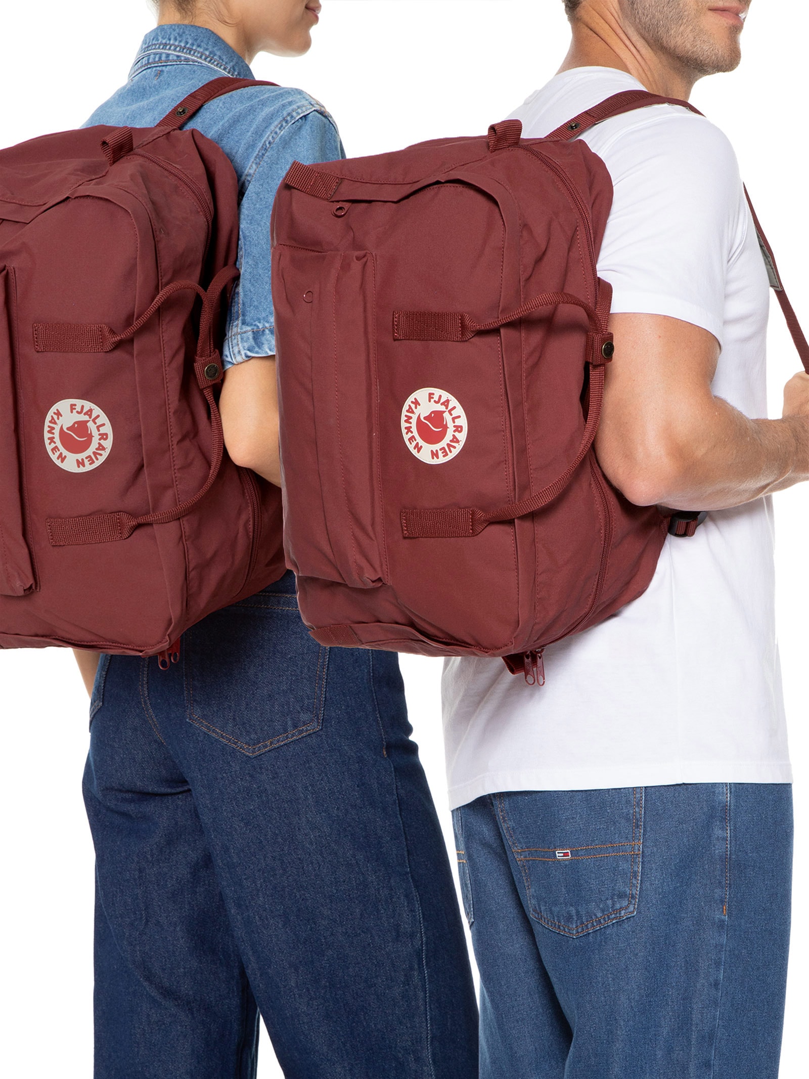 Fjällräven - Mochila Unissex Kånken Weekender - Vermelho