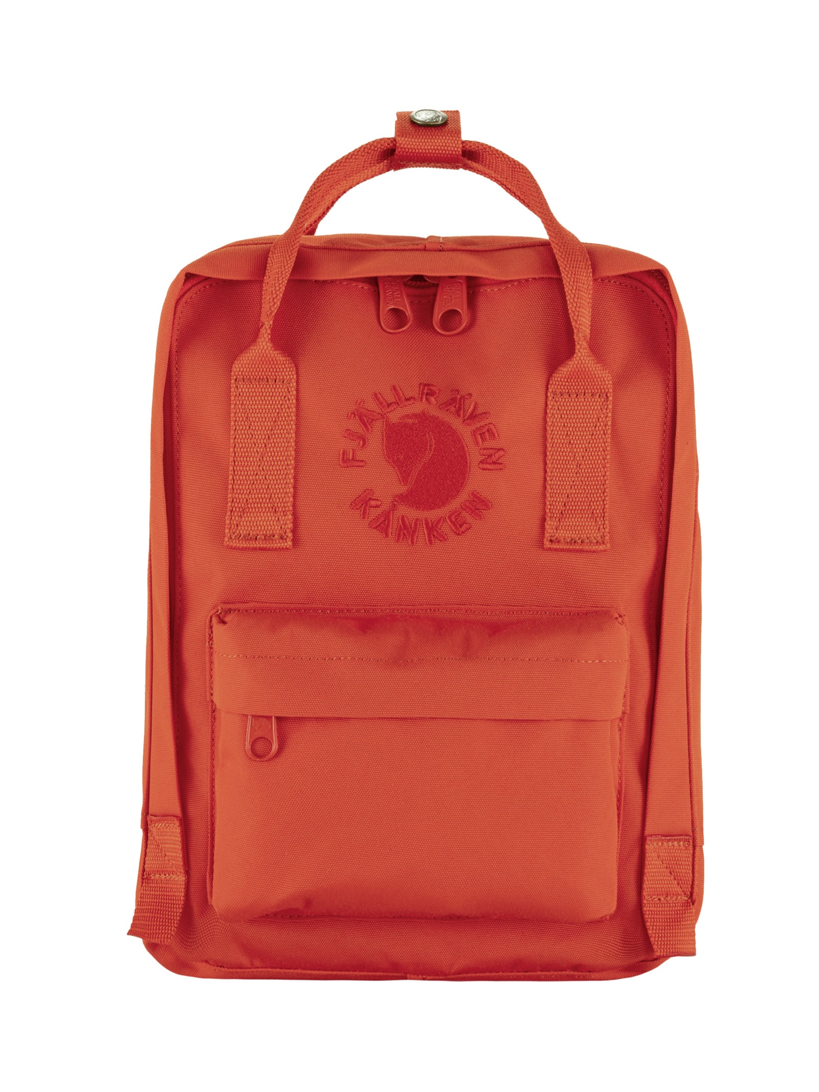 Fjällräven - Mochila Unissex Re-Kânken Mini - Laranja