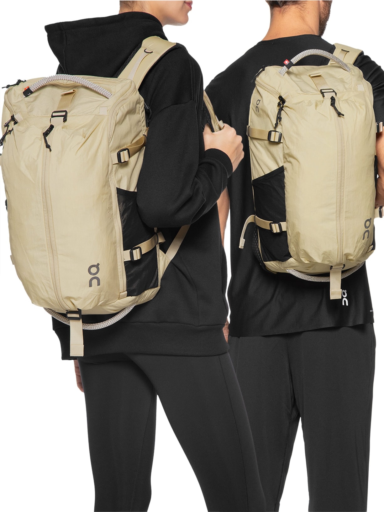 Mochila Unissex Speed Pack 30L Bege On Running