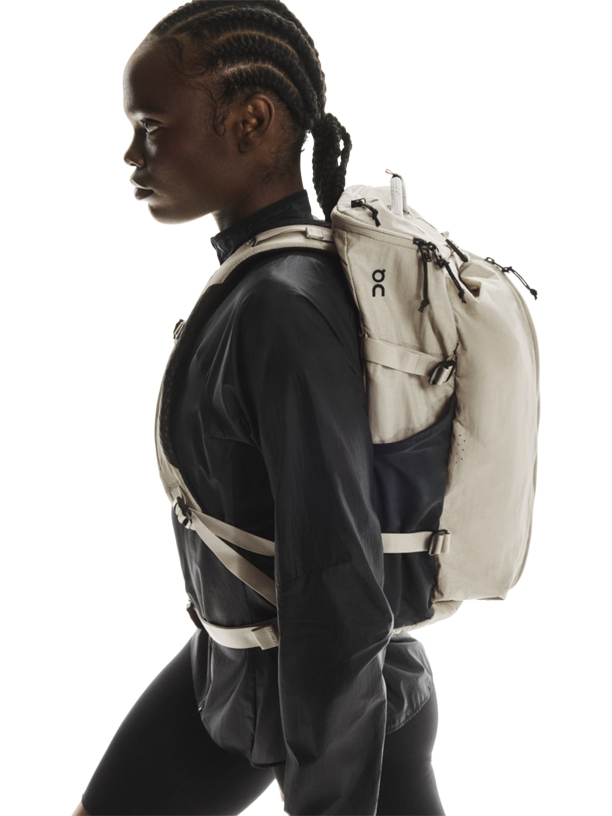 Mochila Unissex Speed Pack 30L Bege On Running