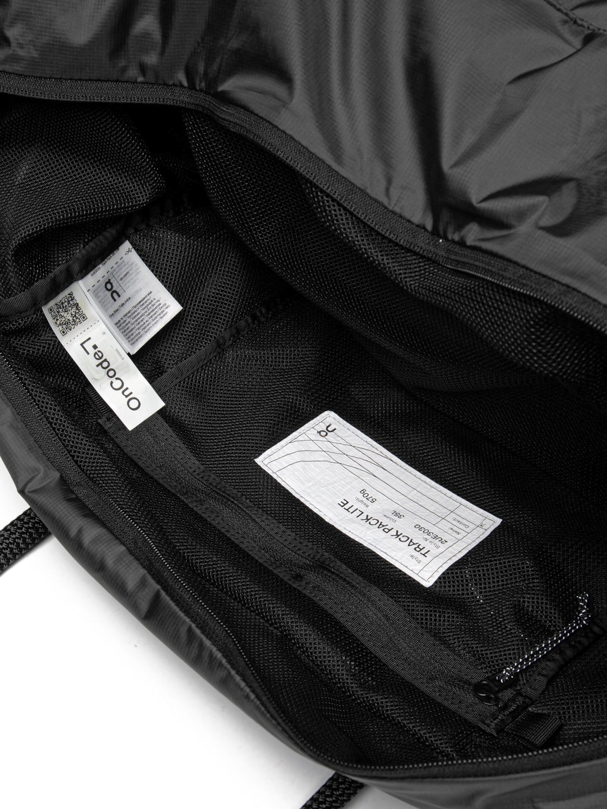 Mochila Unissex Track Pack 35L Lite Preto On Running