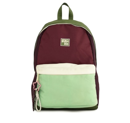 Mochila Xodó  Colorblocking - Verde