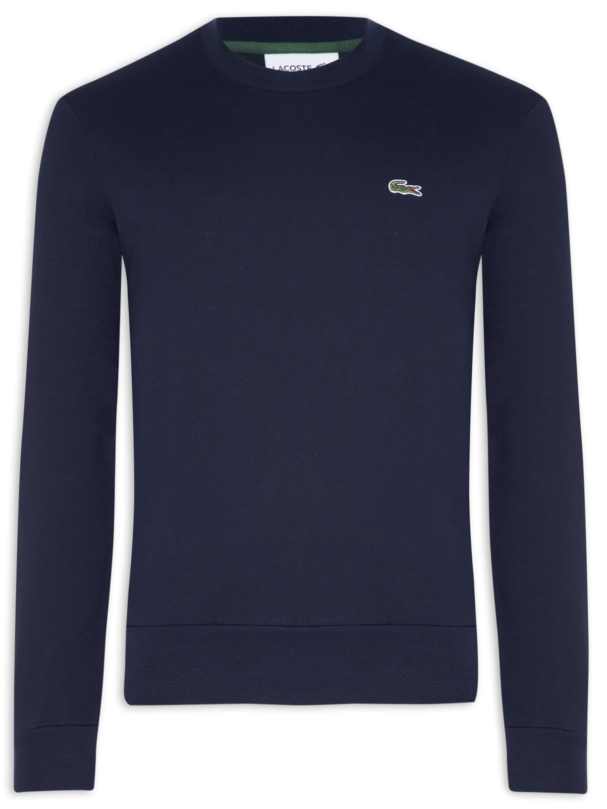 Moletom Básico Masculino Classic Fit Em Algodão Orgânico - Azul