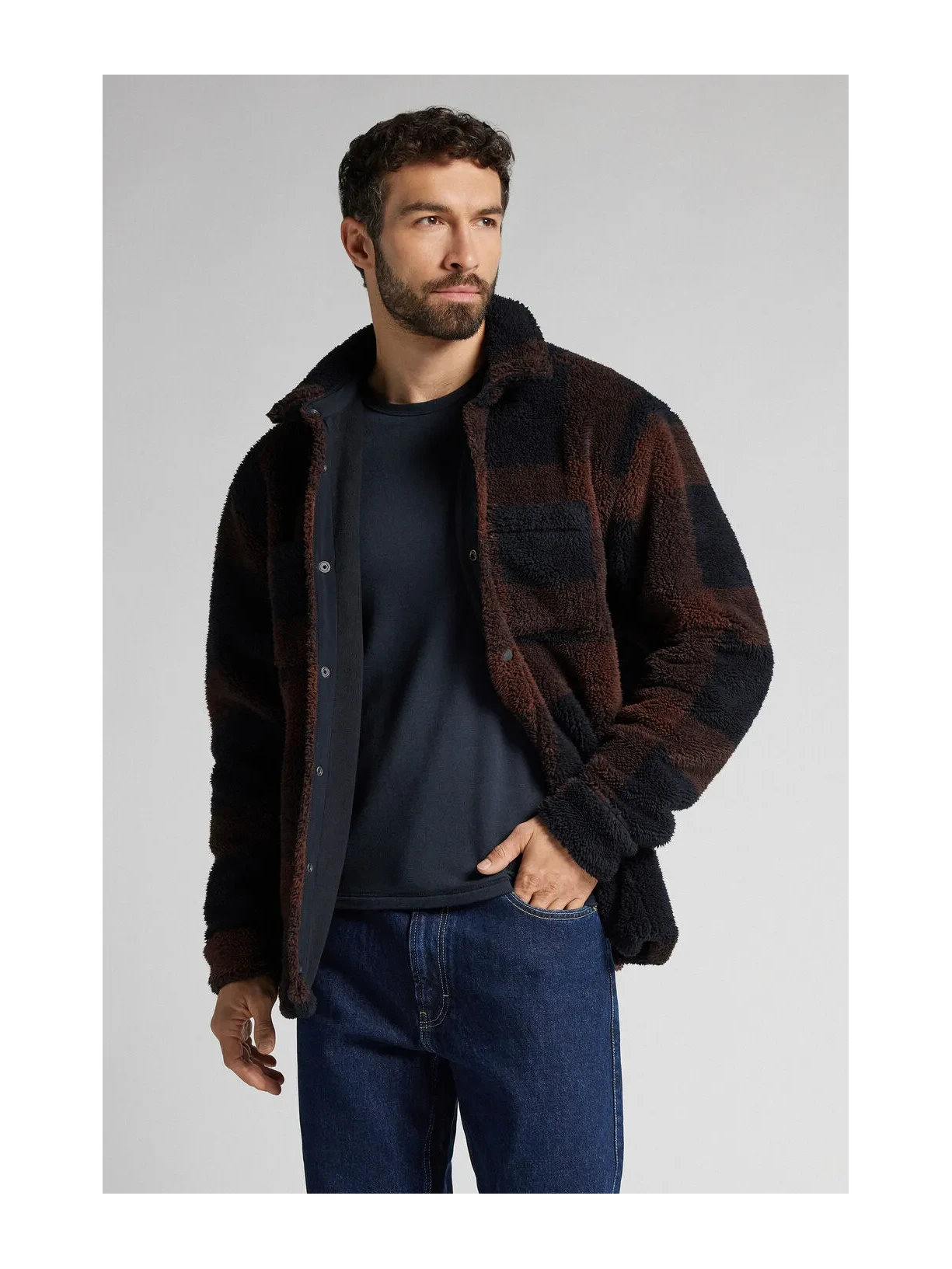 Moletom Com Efeito Soft Com Ziper e Capuz Azul Intimissimi