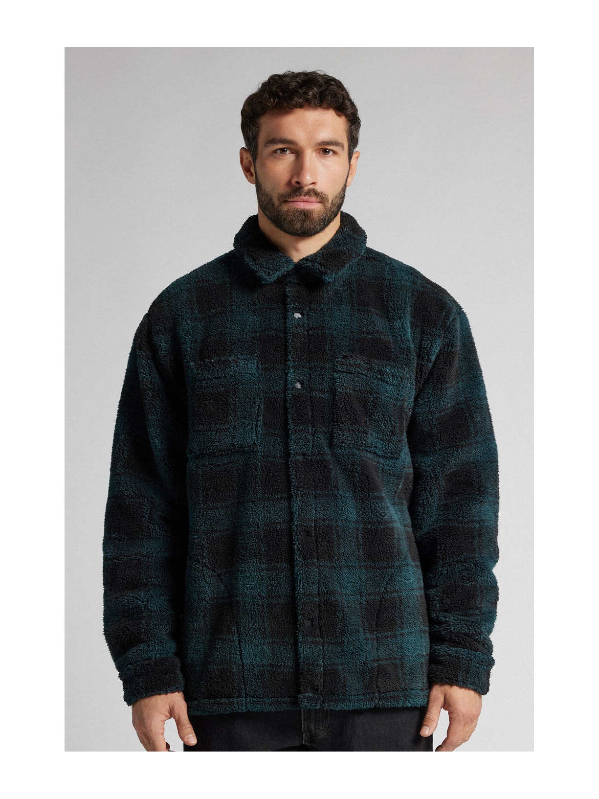 Moletom Com Efeito Soft Com Ziper e Capuz Verde Intimissimi