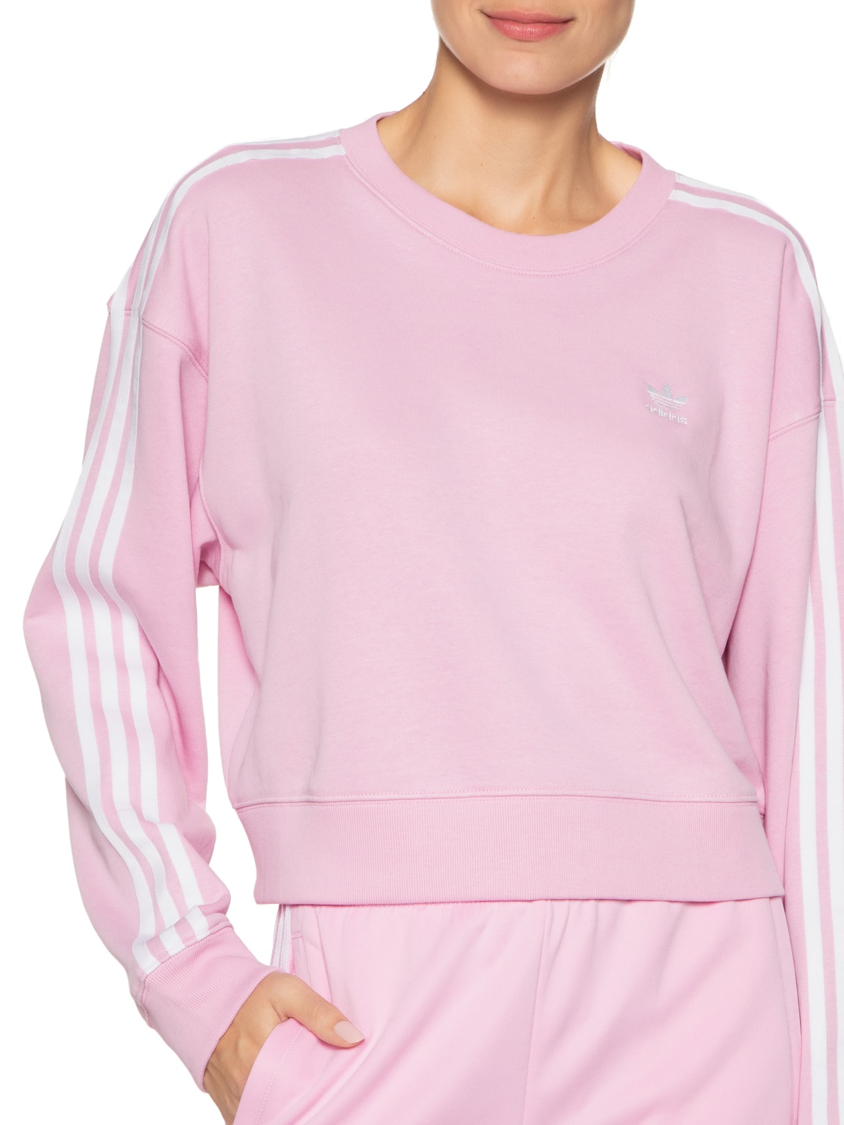 Moletom Feminina Adidas Moletom Adidas Kids Conjunto Infantil