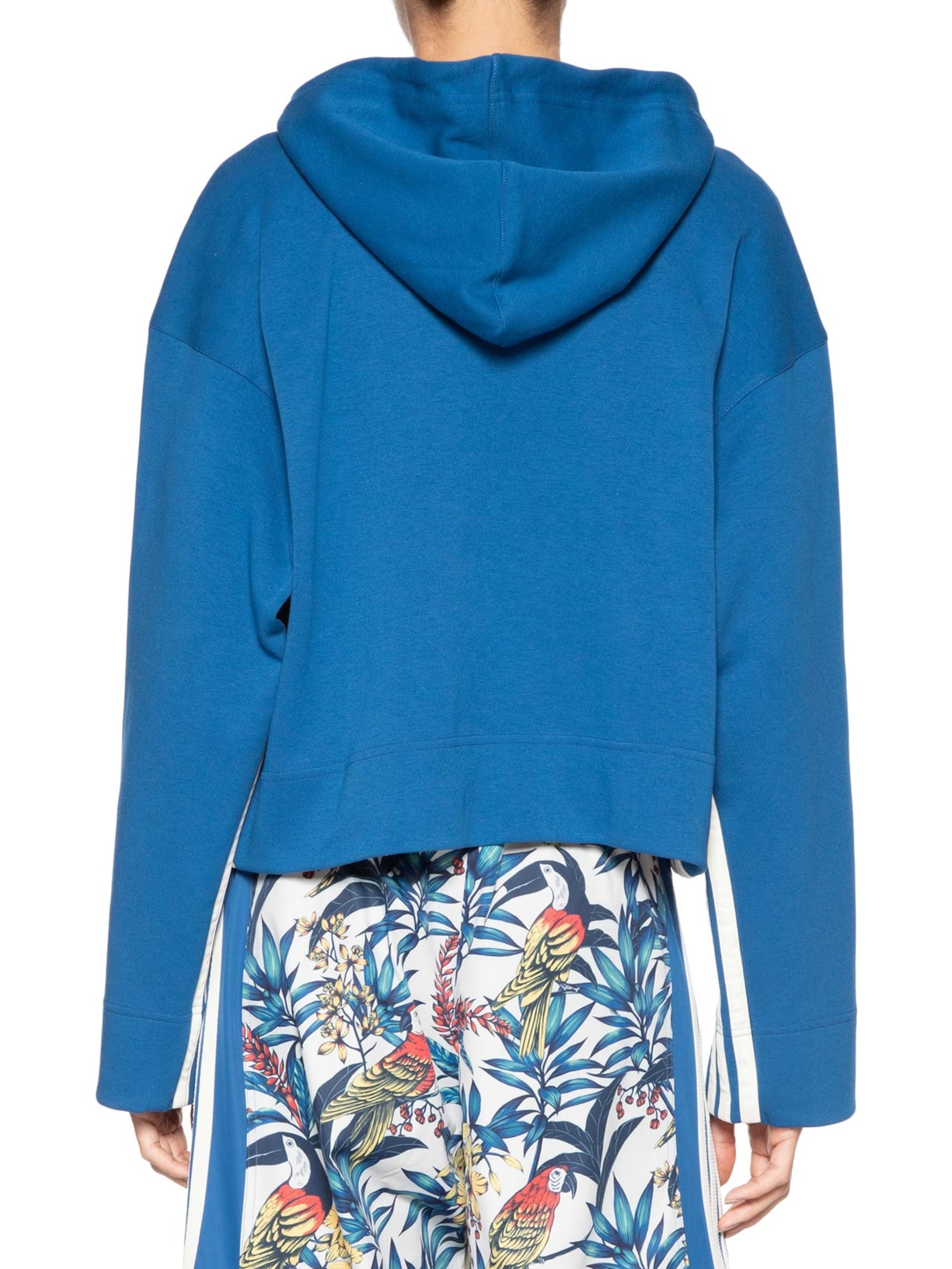 Moletom Feminino Azul Adidas + Farm