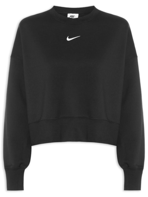 Moletom Feminino Blusão Phoenix Fleece - Preto