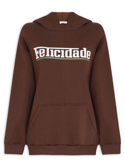 Moletom Feminino Jordan - Marrom