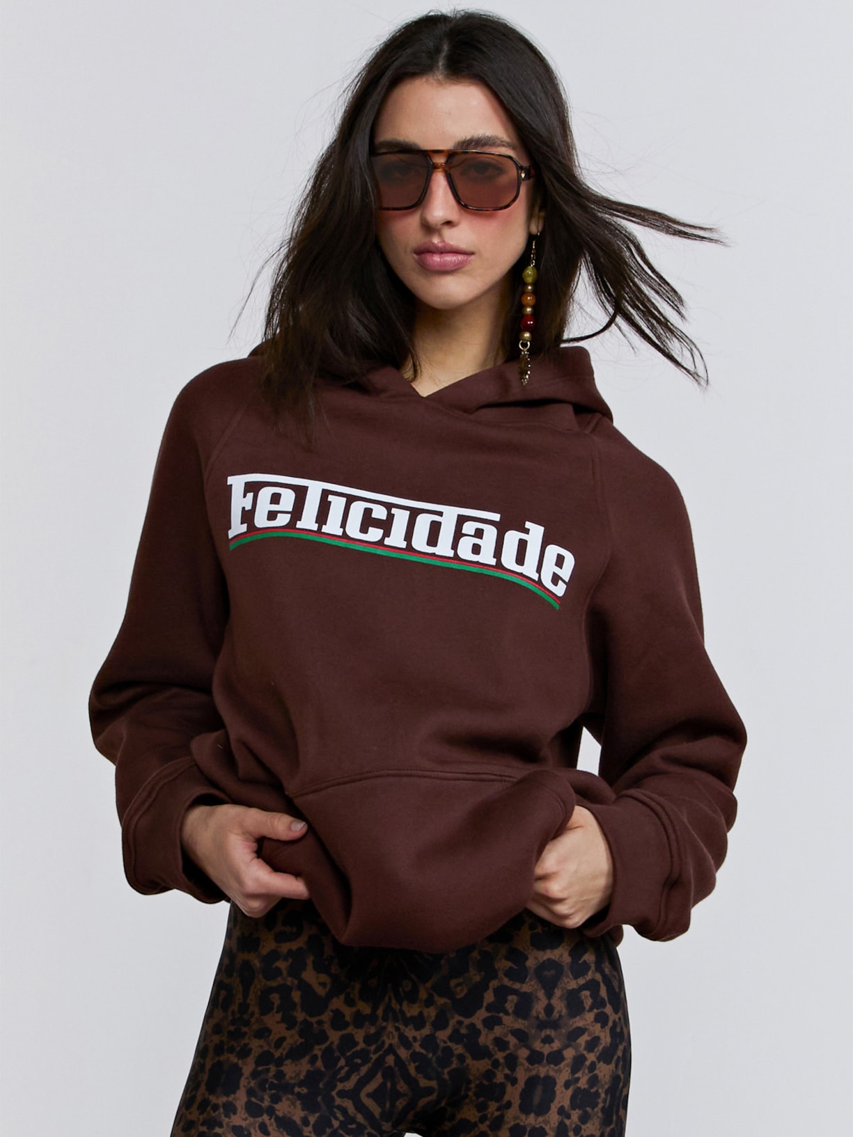 Moletom Feminino Jordan Marrom Triya