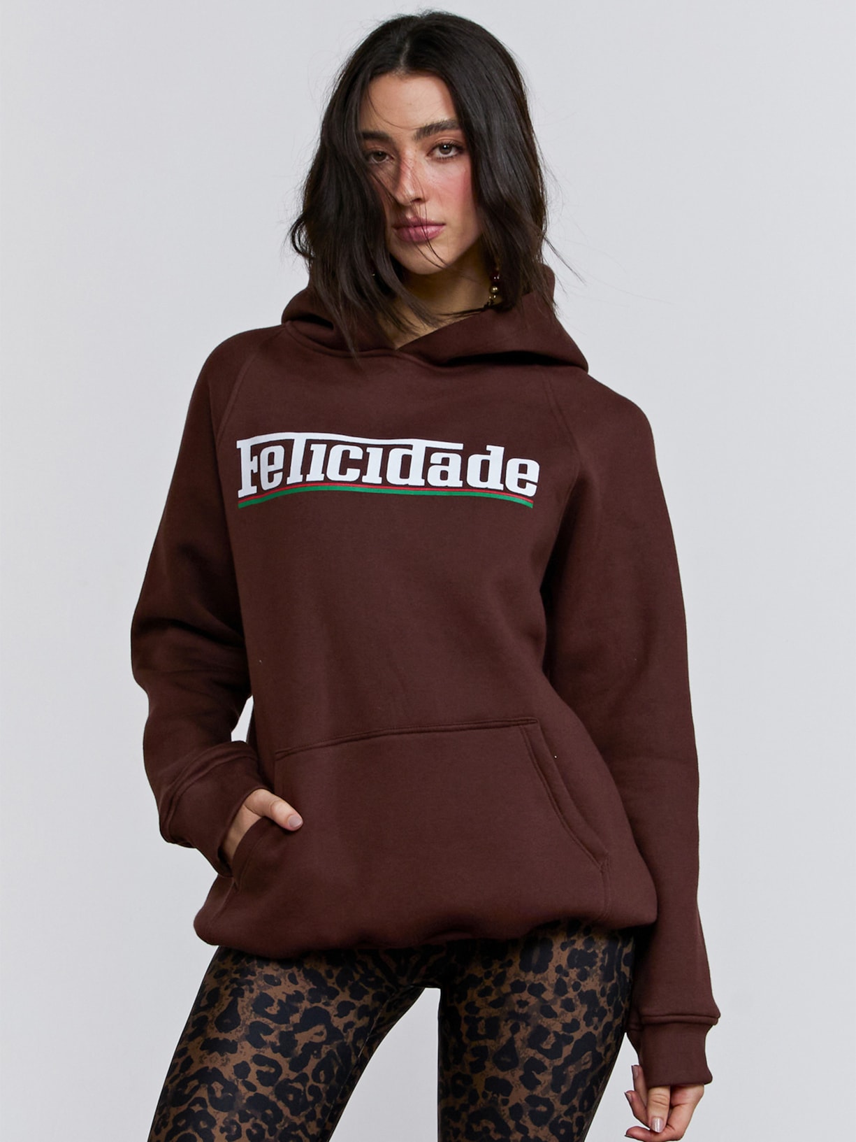 Moletom Feminino Jordan Marrom Triya