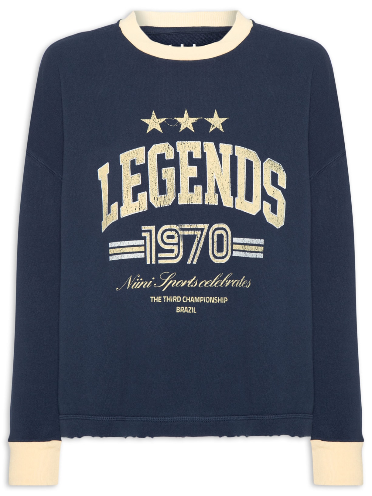 Moletom Feminino Legends Navy - Azul