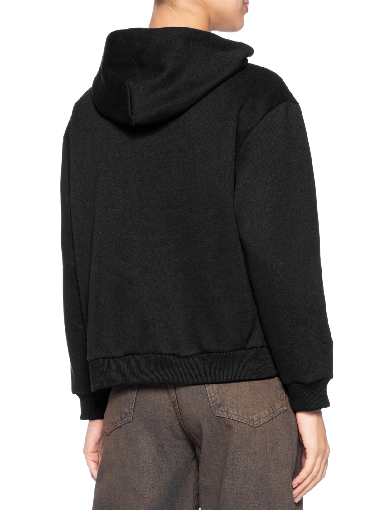 Moletom Feminino Salton Pullover Fleece Preto Vans