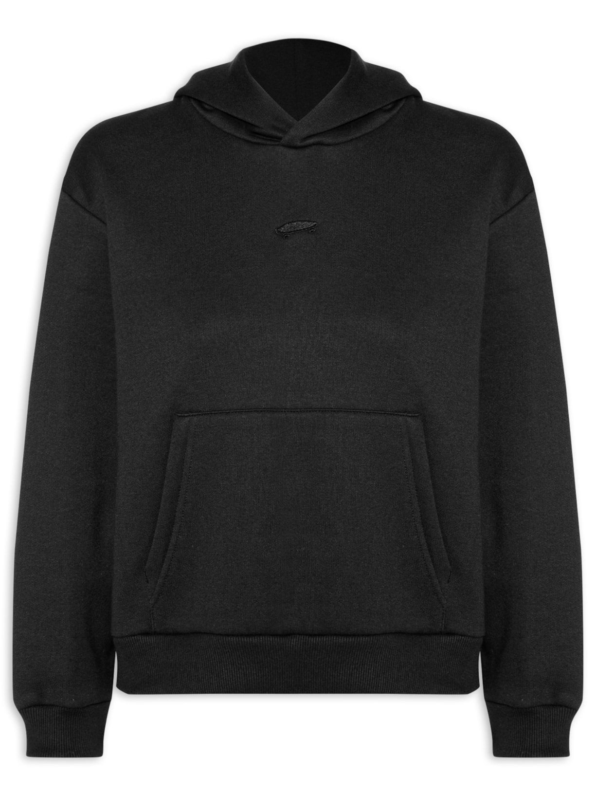 Moletom Feminino Salton Pullover Fleece – Preto Vans