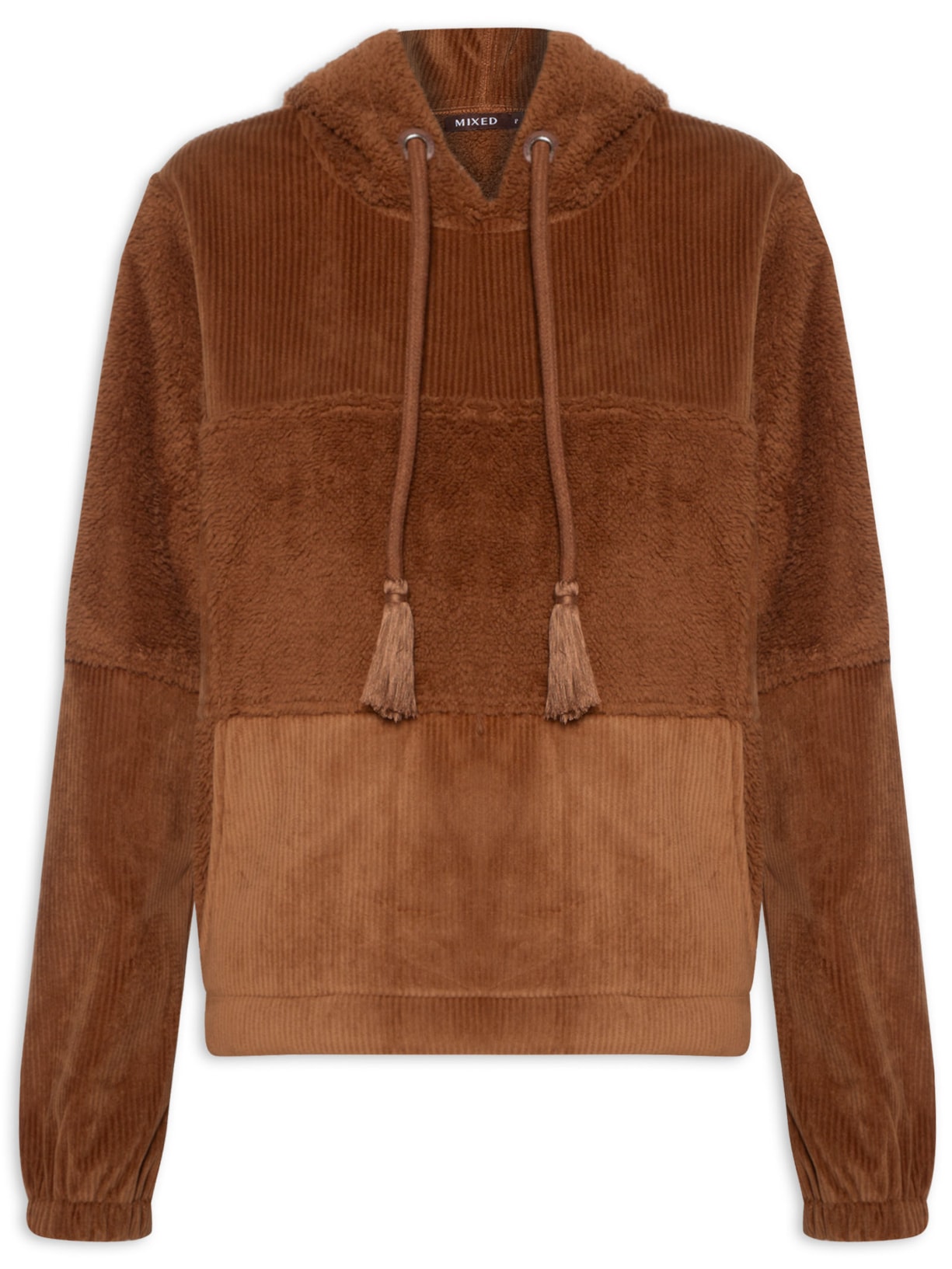 Moletom Feminino Teddy I24 - Marrom