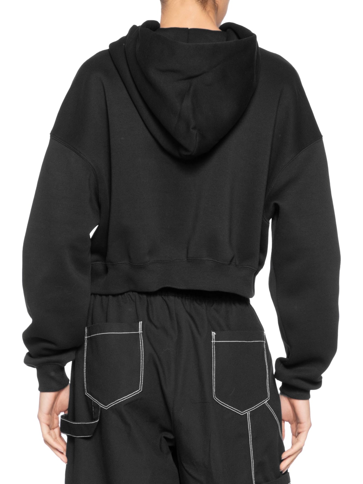 Moletom Feminino W NSW PHNX FLC OS CRP HNLY HDY – Preto Nike